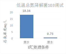 低溫總氮降解菌103調(diào)試案例